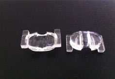 大功率LED路燈專用透鏡，花生米透鏡， led雙角度透鏡 ，led路燈透鏡