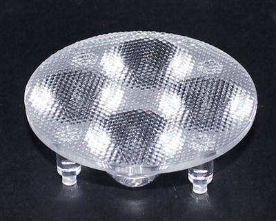 光學(xué)透鏡,大功率led透鏡,連體天花燈透鏡，XJ-50-4*1帶腳珠面